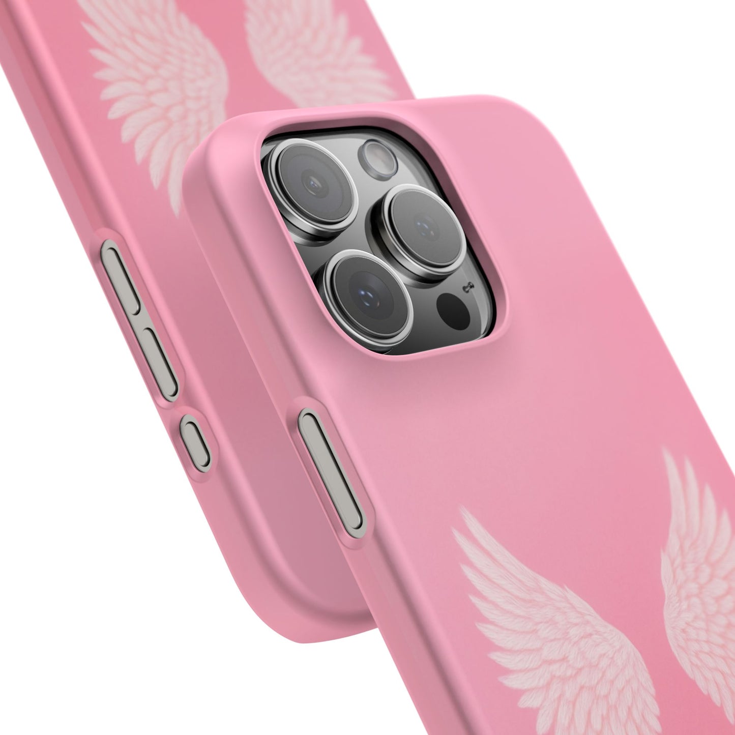 Pink Angel Wings Case