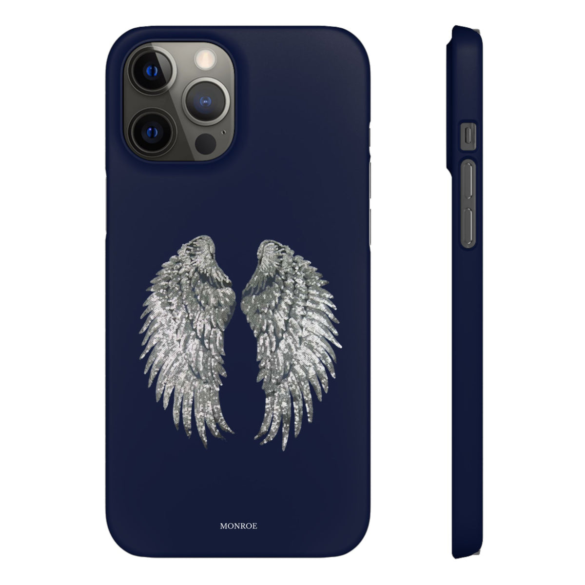 Navy Angel Wings Case