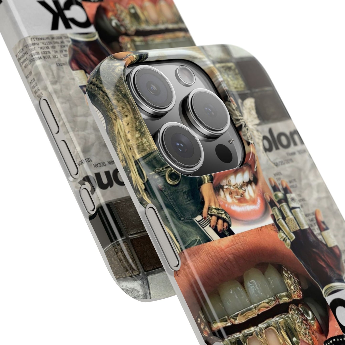 Collage Grillz Case