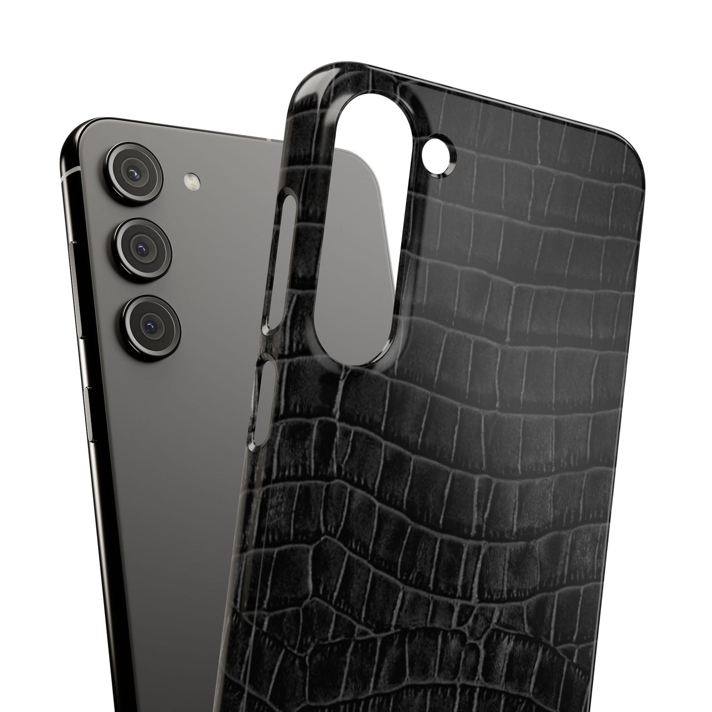Black Croc Case