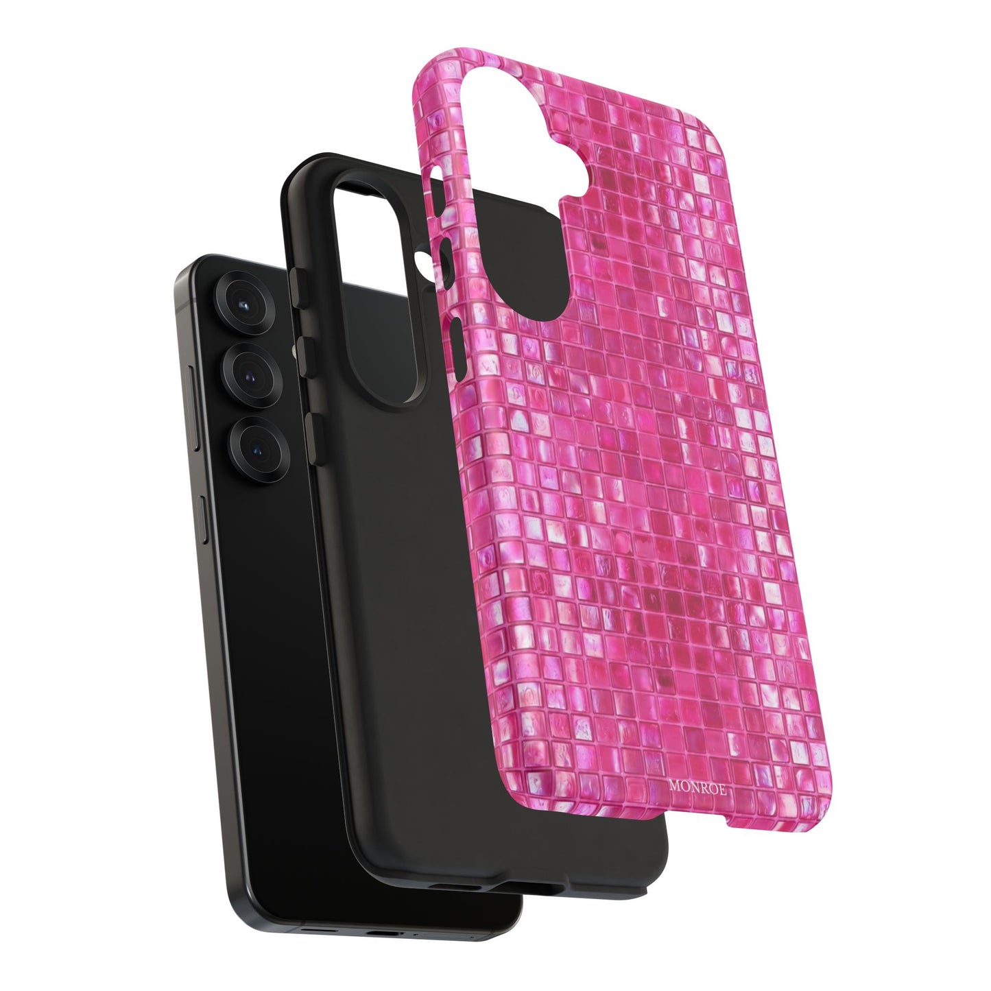 Hot Pink Mosaic Tough Case