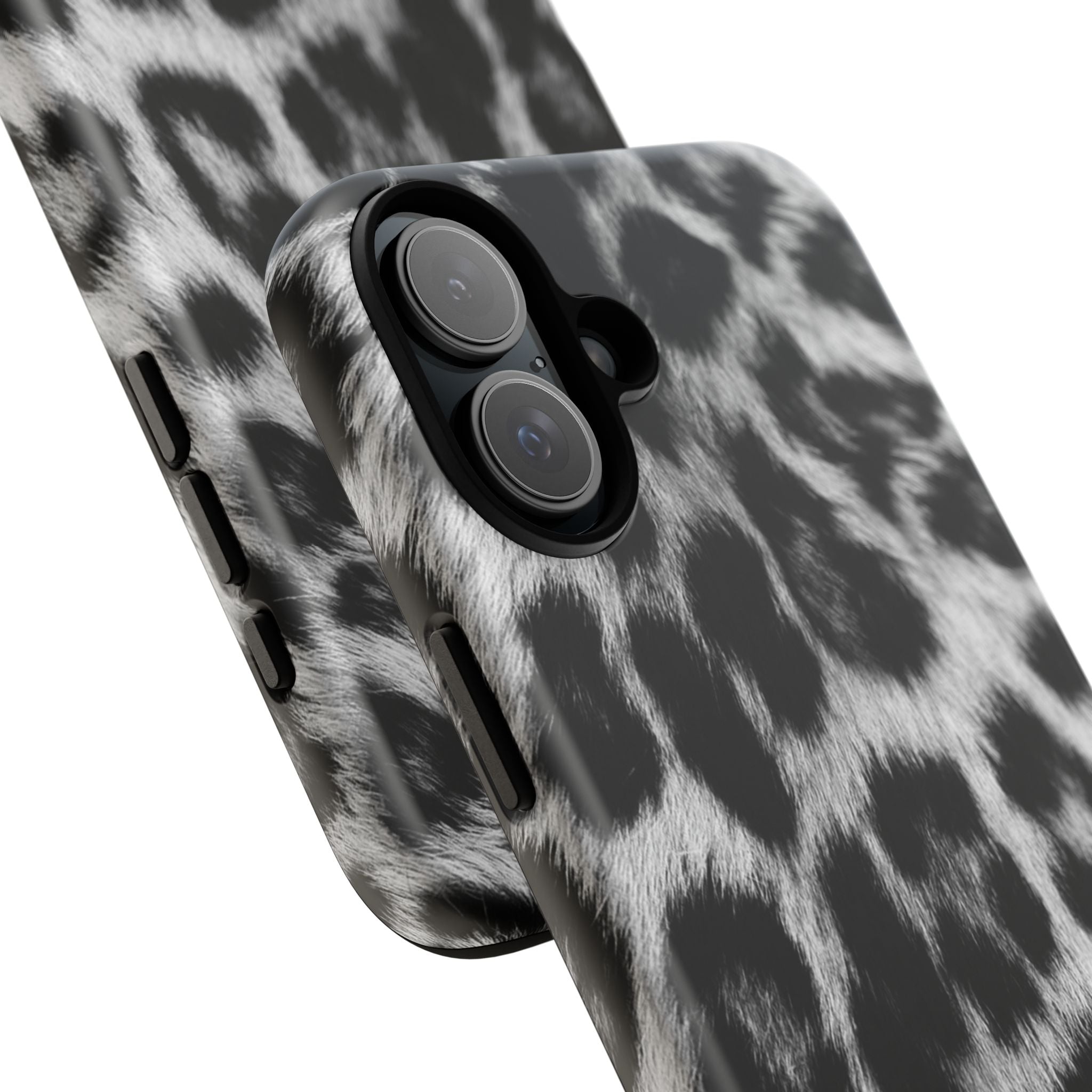 B&W Leopard Phone Case