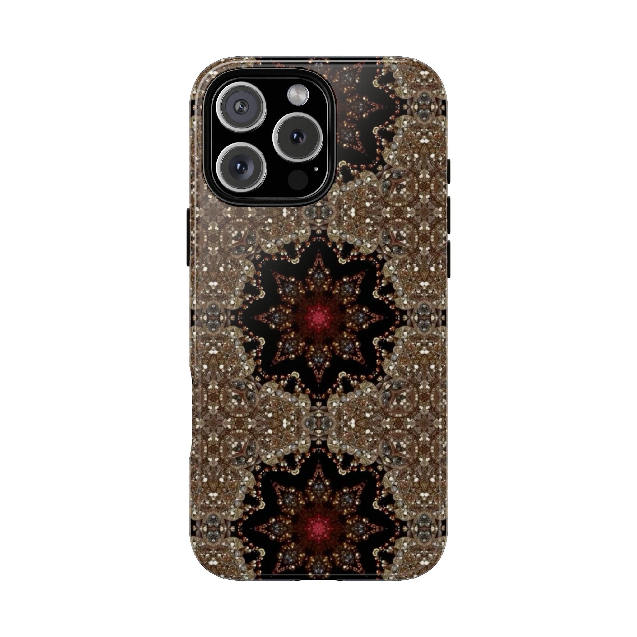 Brown Mandala Tough Protective Case