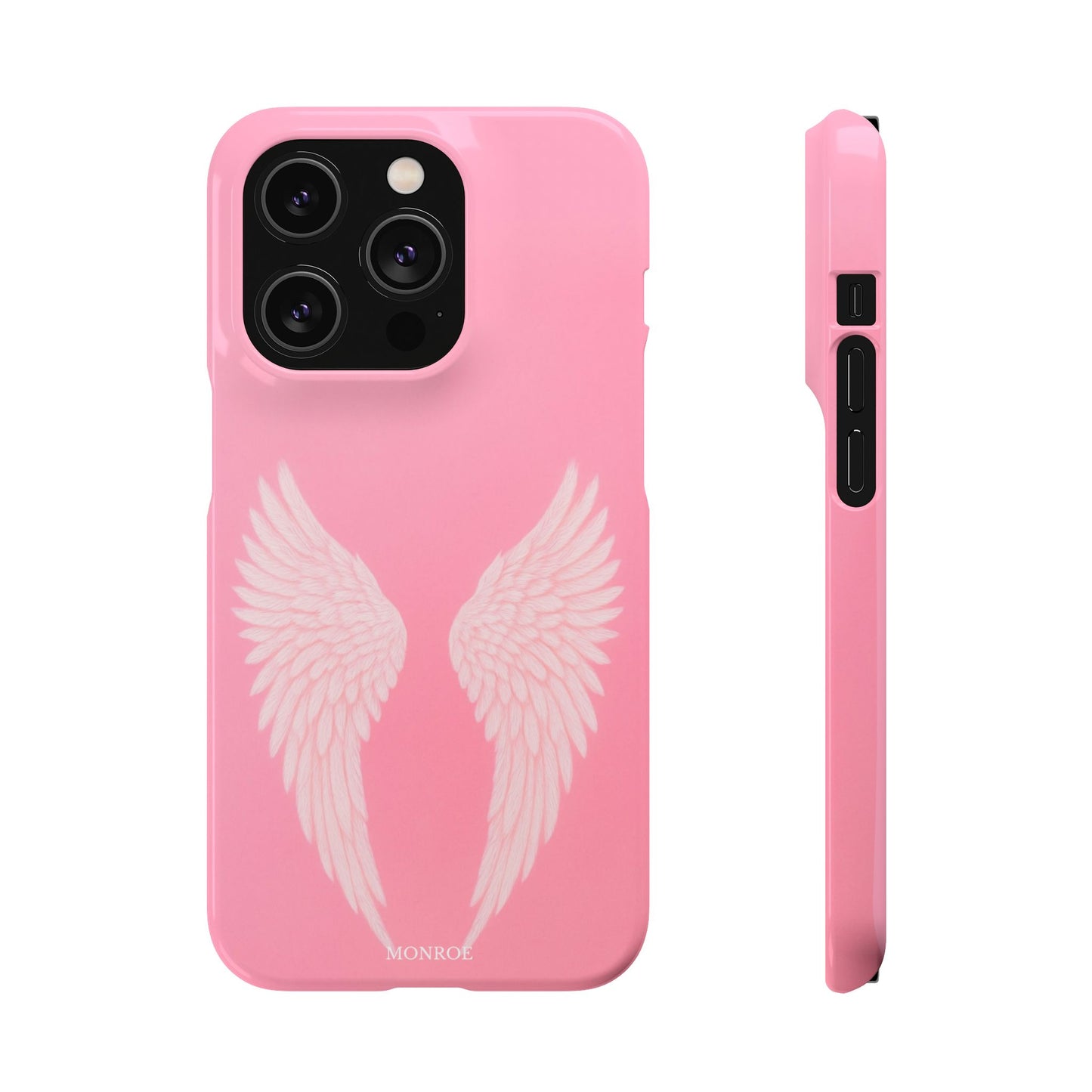 Pink Angel Wings Case