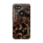 Floral Cross Pattern Tough Case
