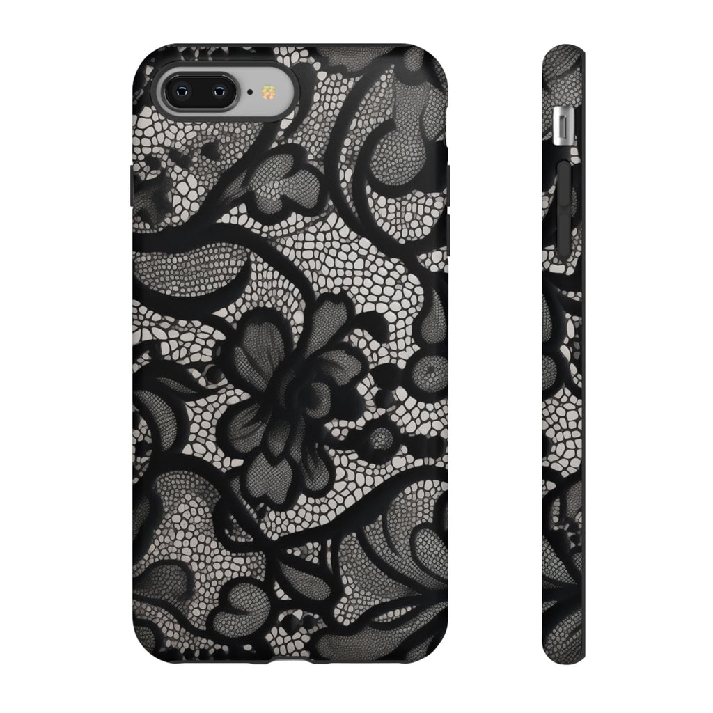 Black Lace Phone Case