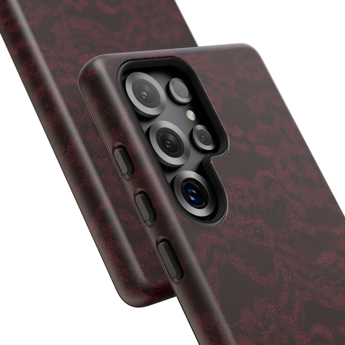 Burgundy Lace Tough Case