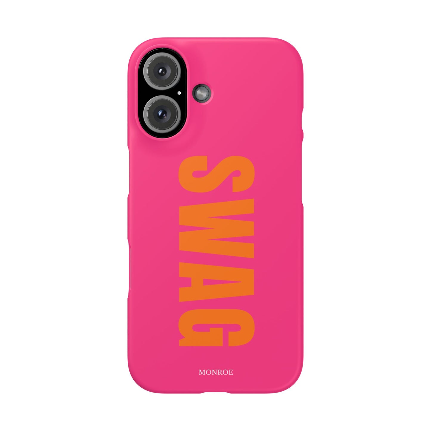 Bold Pink "SWAG" Case