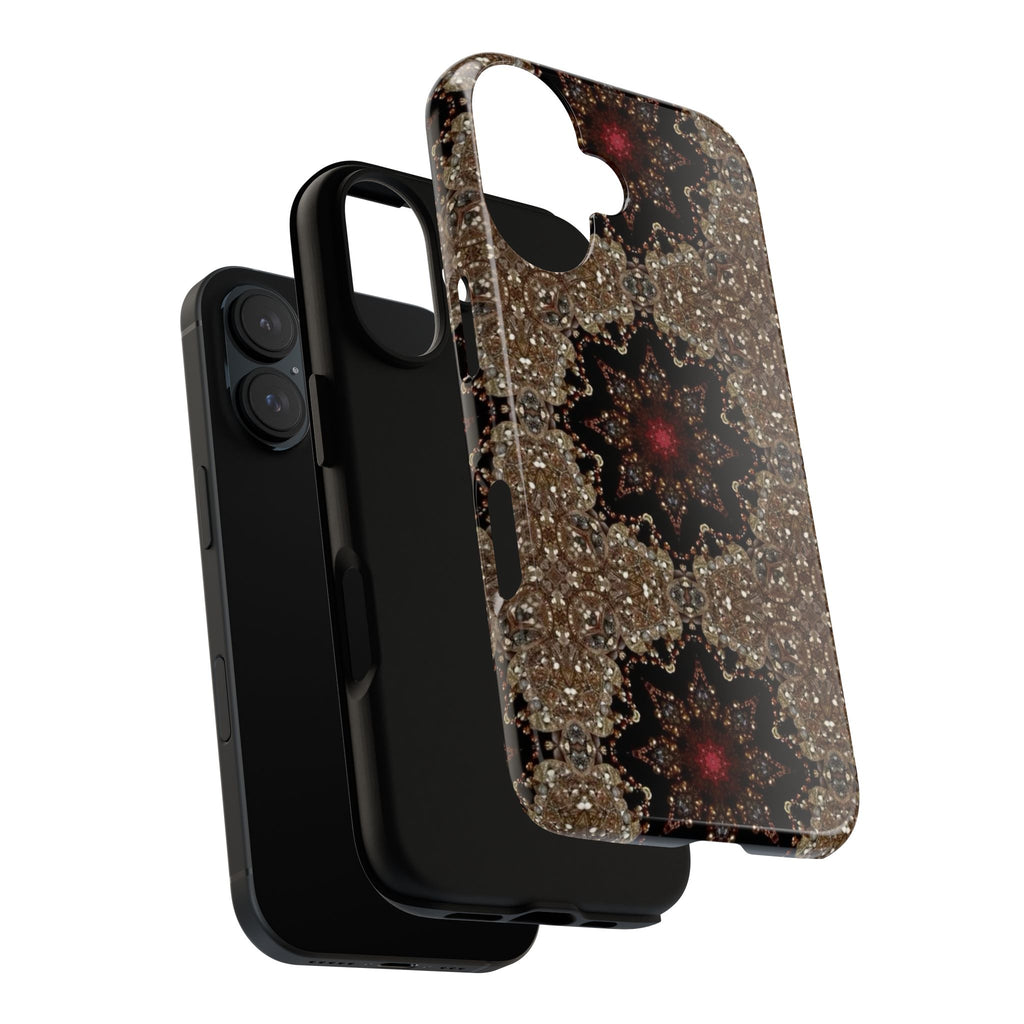 Brown Mandala Tough Protective Case