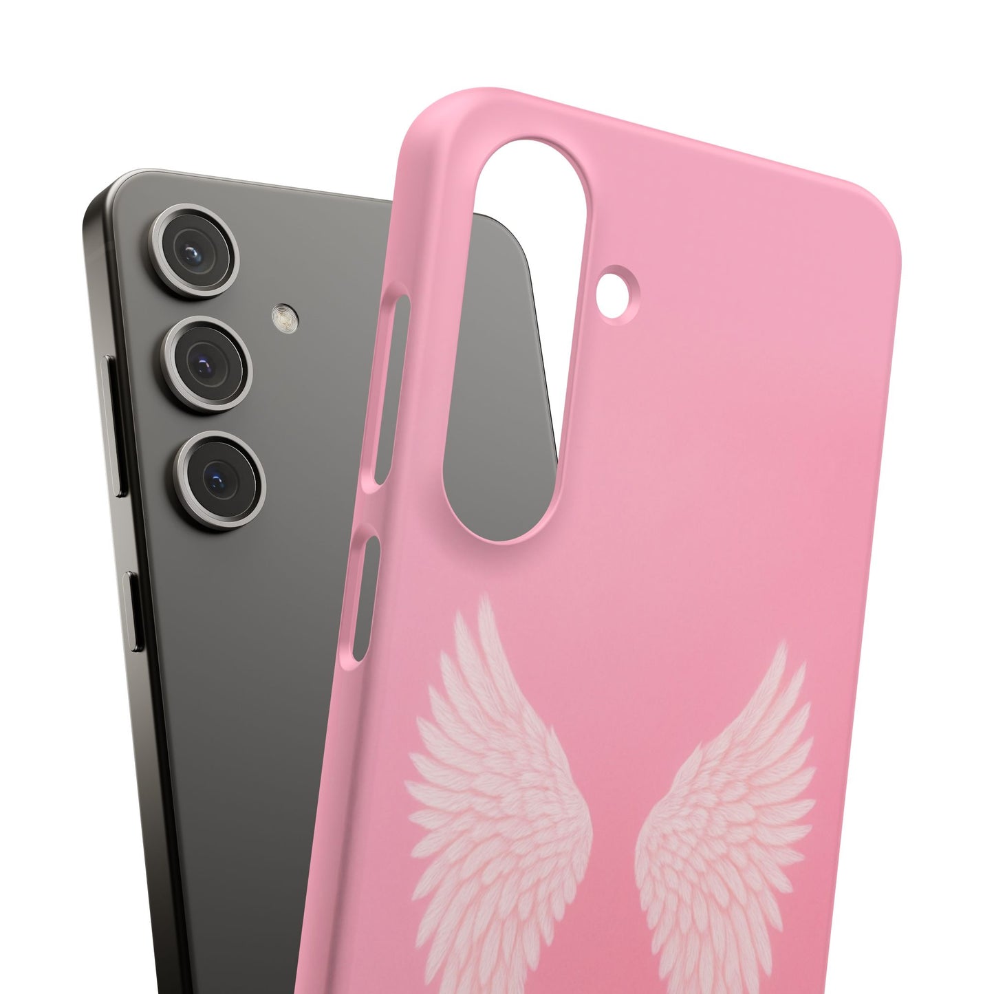 Pink Angel Wings Case