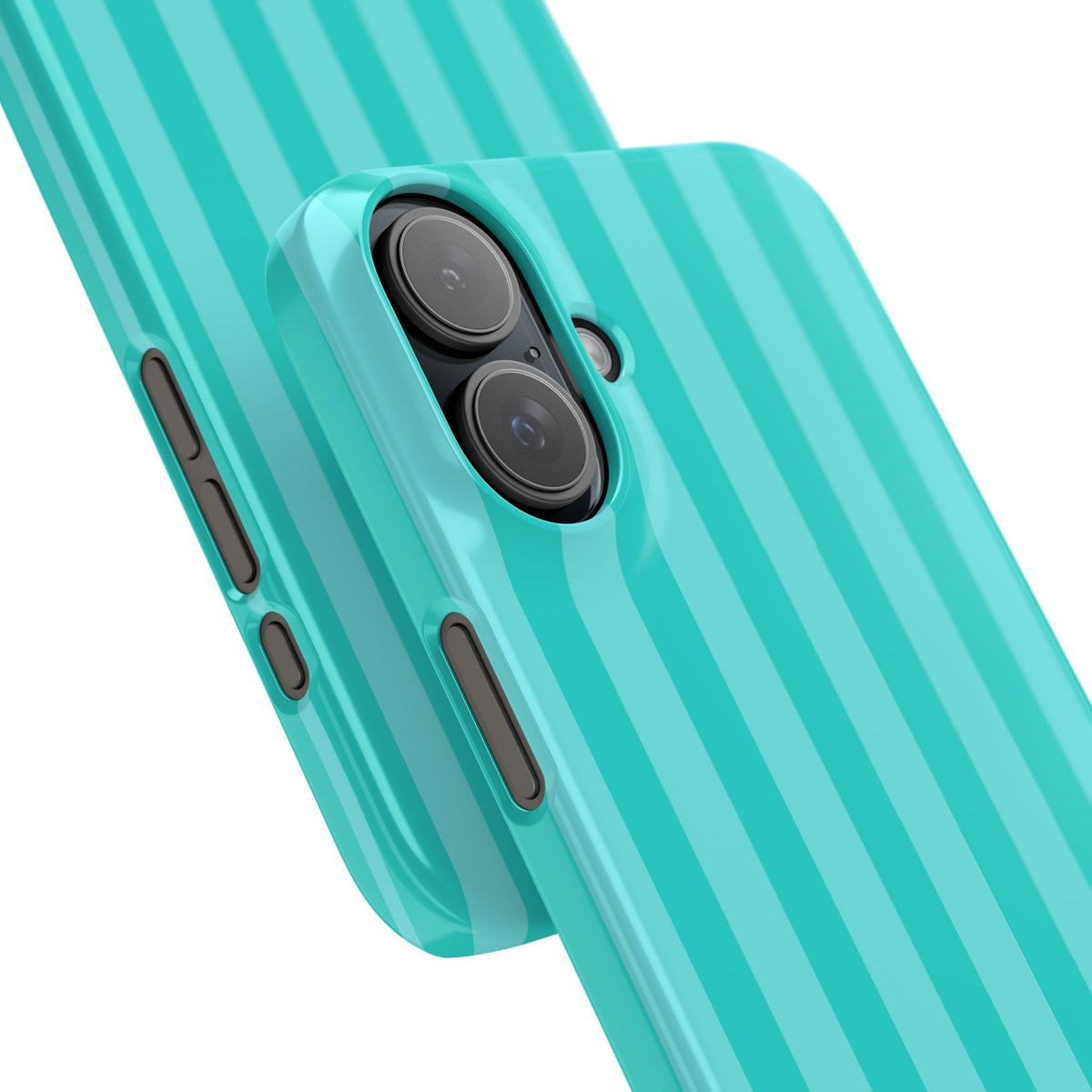 Striped Aqua Case