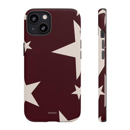 Burgundy Stars Tough Case
