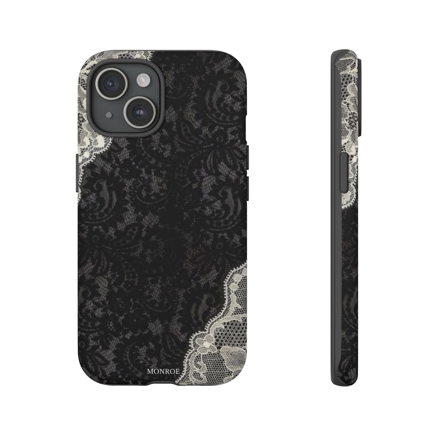 Black & White Edged Tough Case