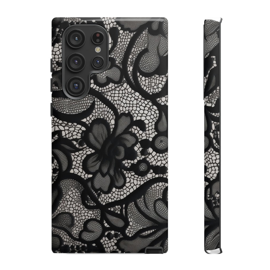 Black Lace Phone Case