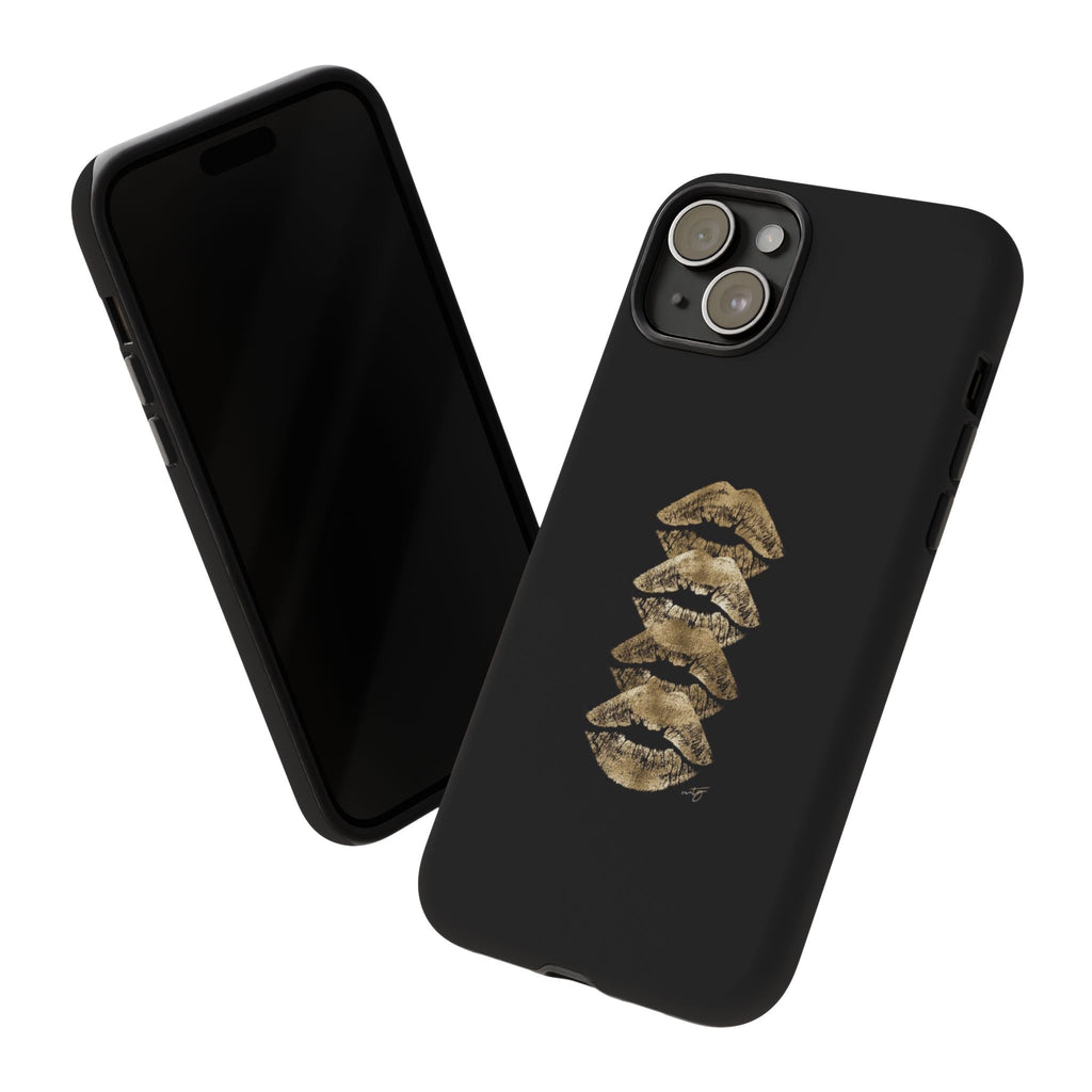 Golden Lipstick Phone Case