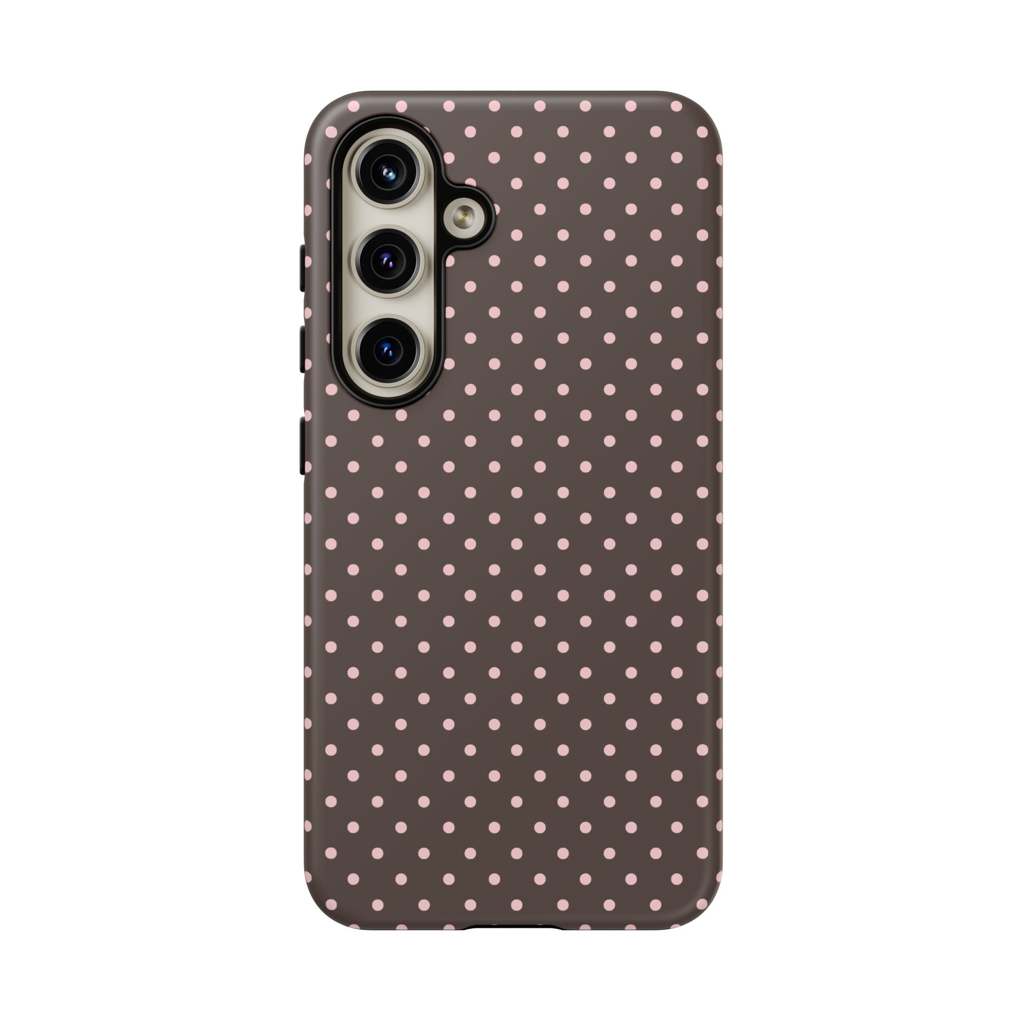 Brown Polka Phone Case