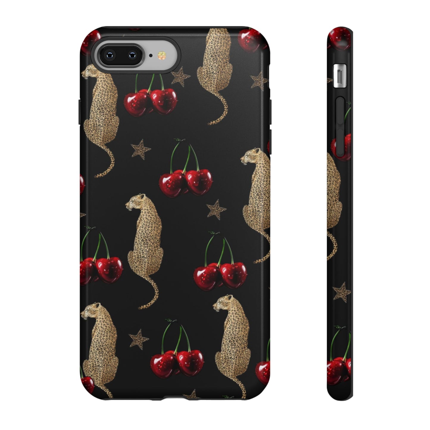 Leopard & Cherry Tough Case