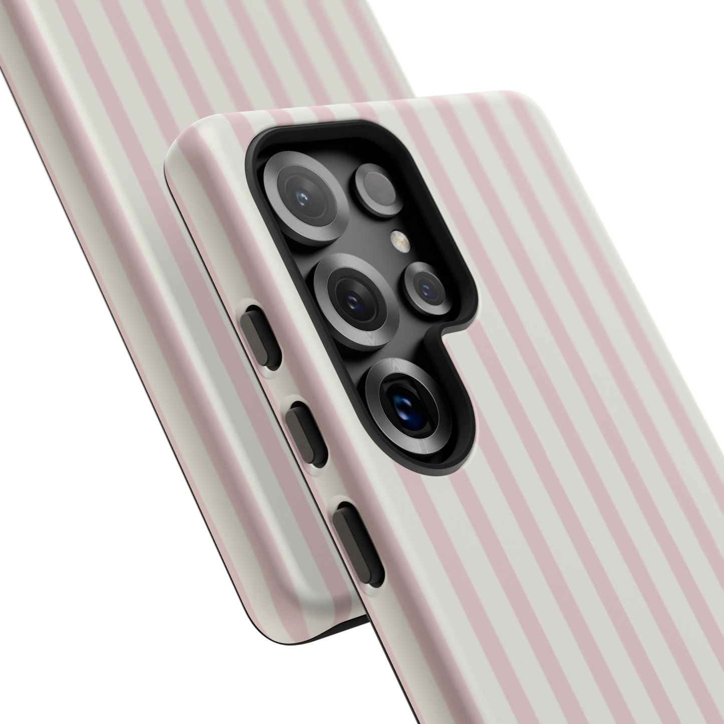Light Pink Stripe Tough Phone Case