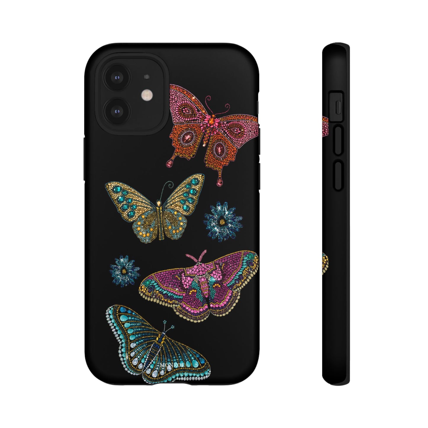 Butterfly Beaded Tough Case