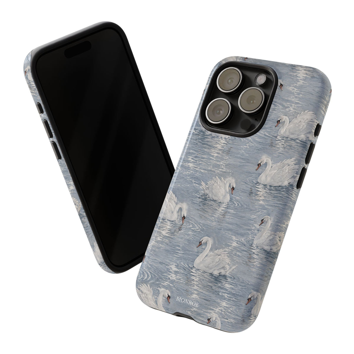 Swan Pattern Tough Case