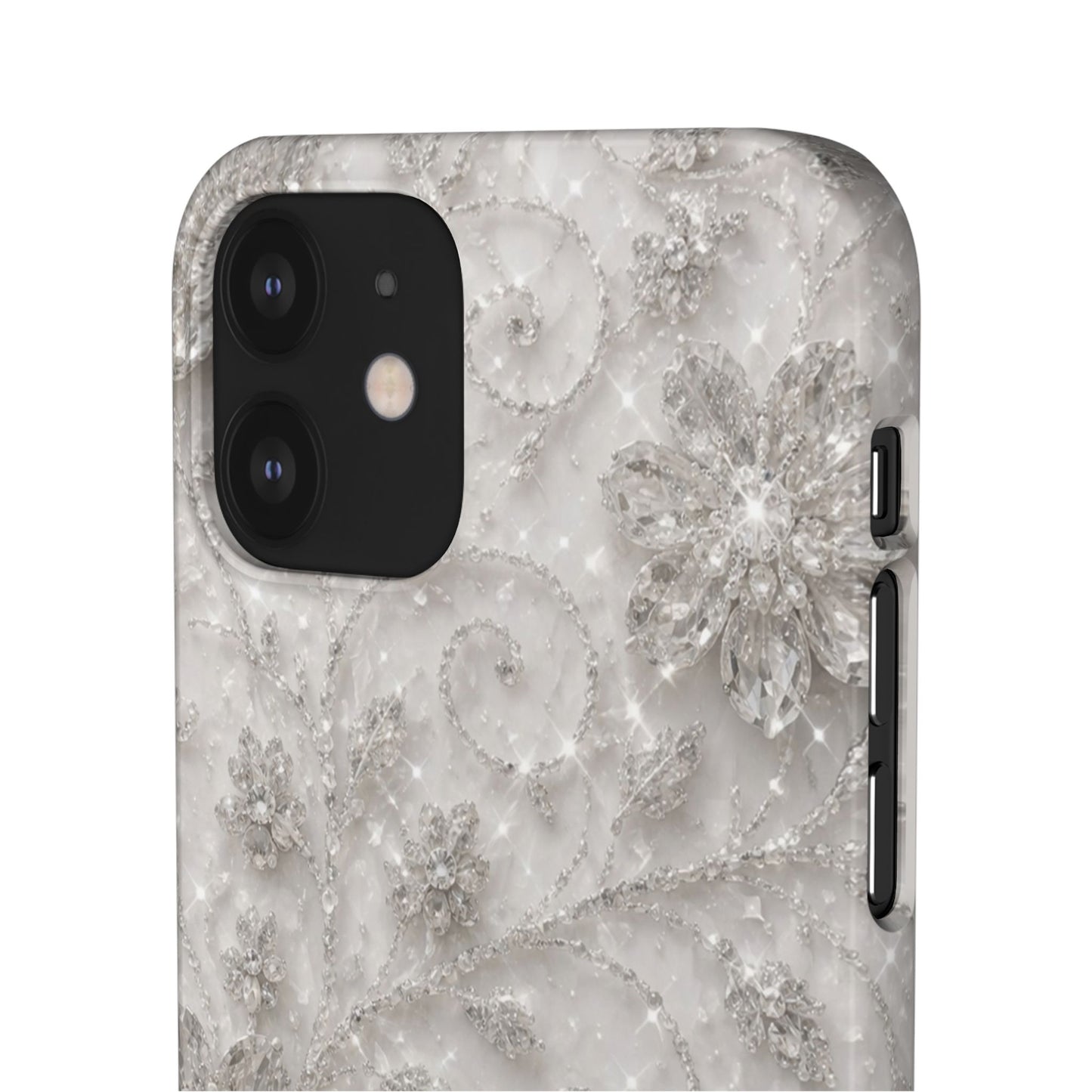 Glittery Floral Case