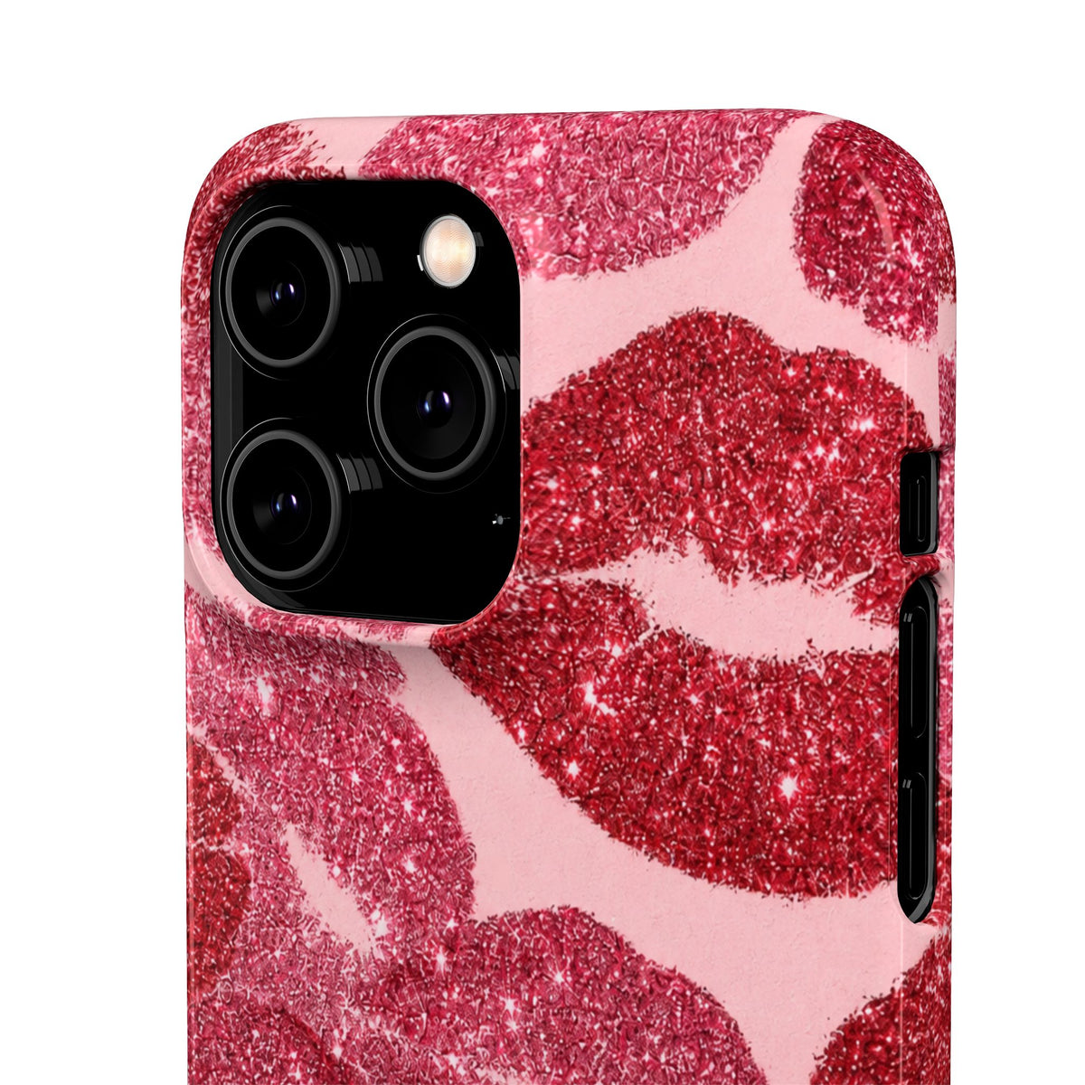 Pink Glitter Kiss Case