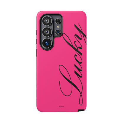 Hot Pink 'Lucky' Tough Case