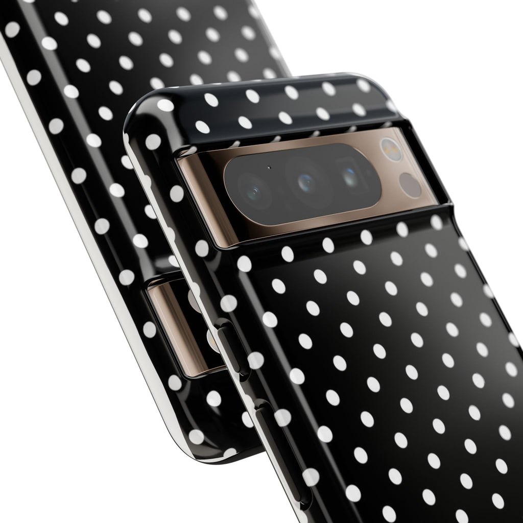 Black Polka Dot Phone Case