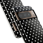 Black Polka Dot Phone Case