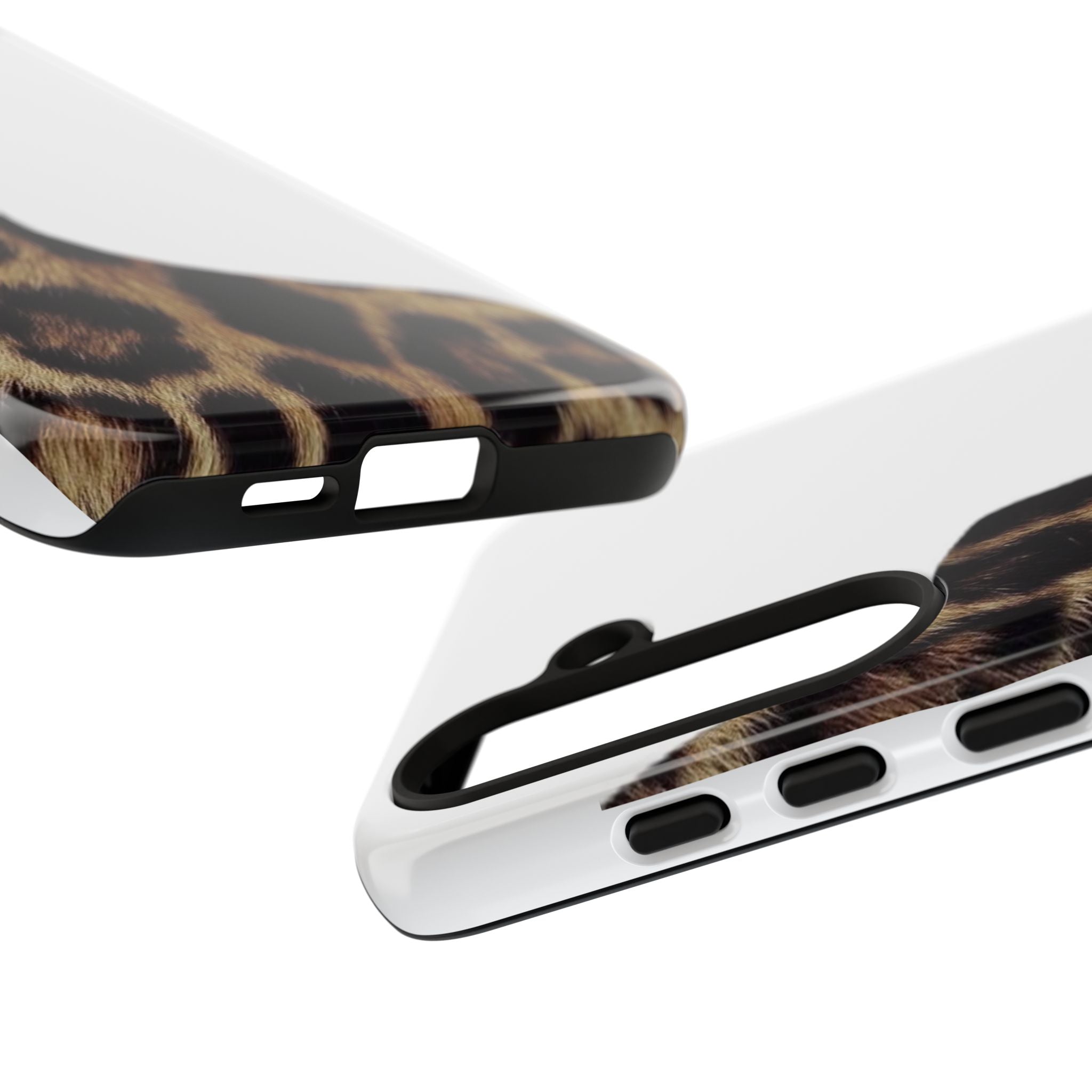 Half Cheetah Print Phone Case