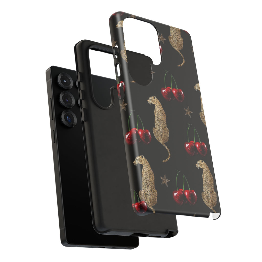 Leopards & Cherries Phone Case