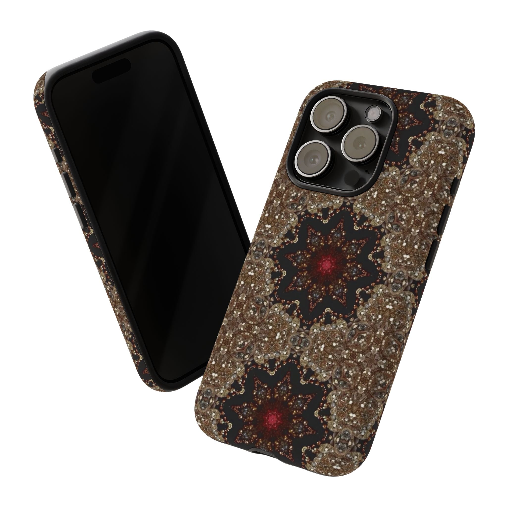 Brown Mandala Tough Protective Case