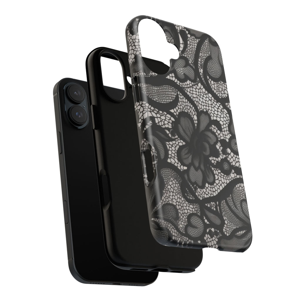 Black Lace Phone Case