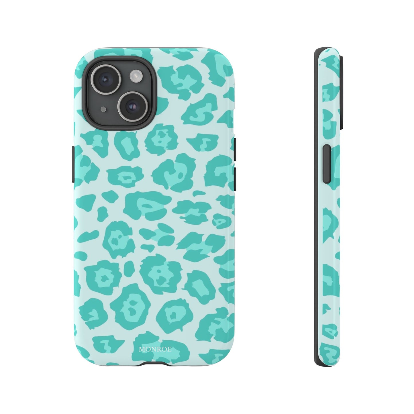 Teal Leopard Tough Case