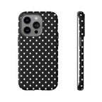 Black Polka Dot Phone Case