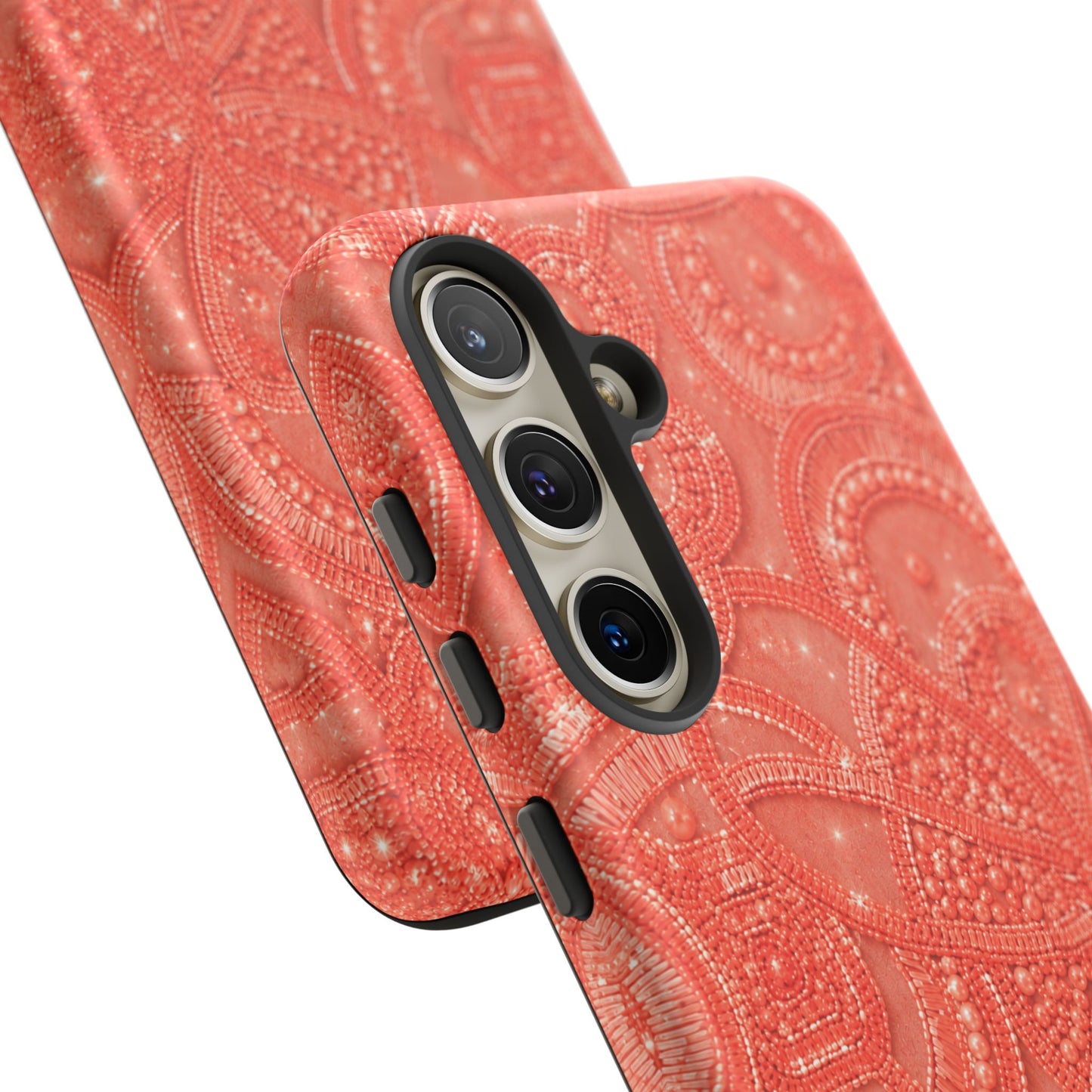 Coral Lace Tough Case