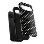 Black Polka Dot Phone Case