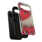 3D Hearts Phone Case
