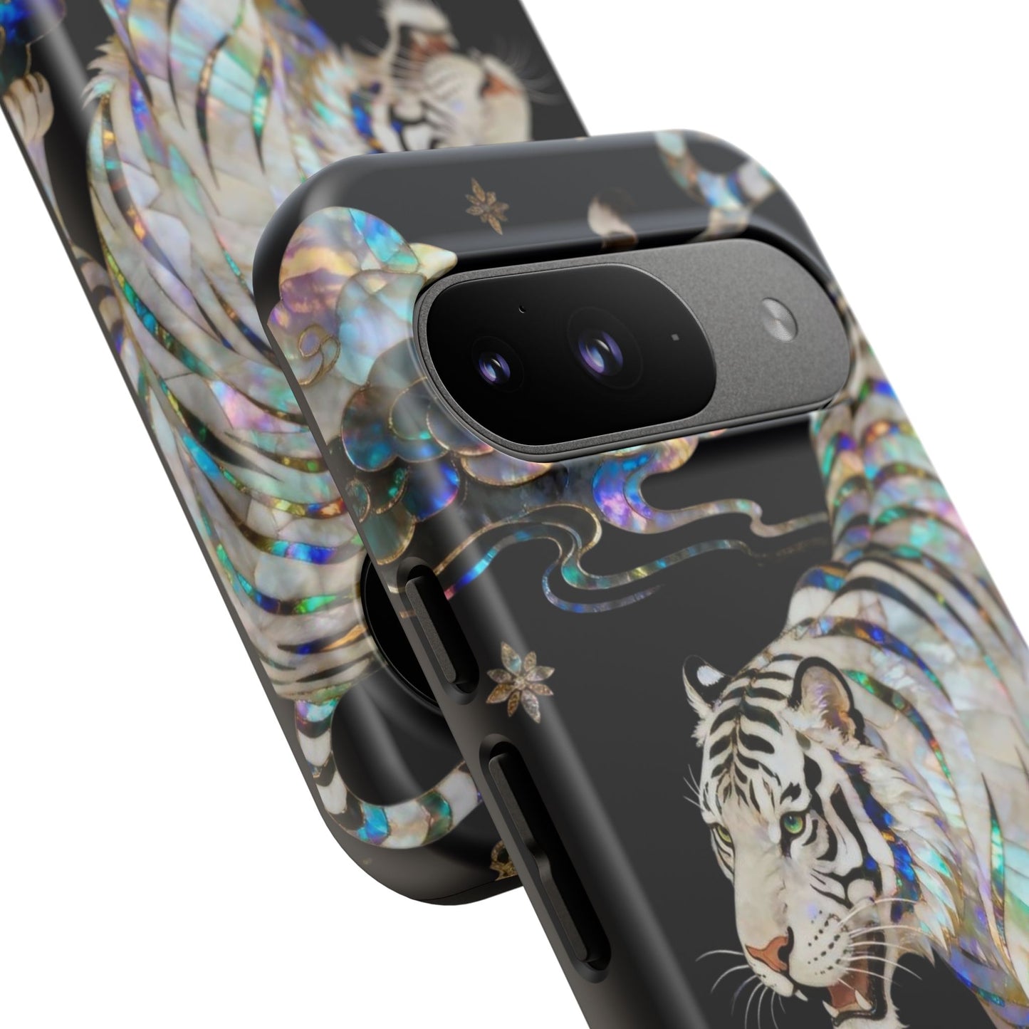Iridescent White Tiger Tough Case