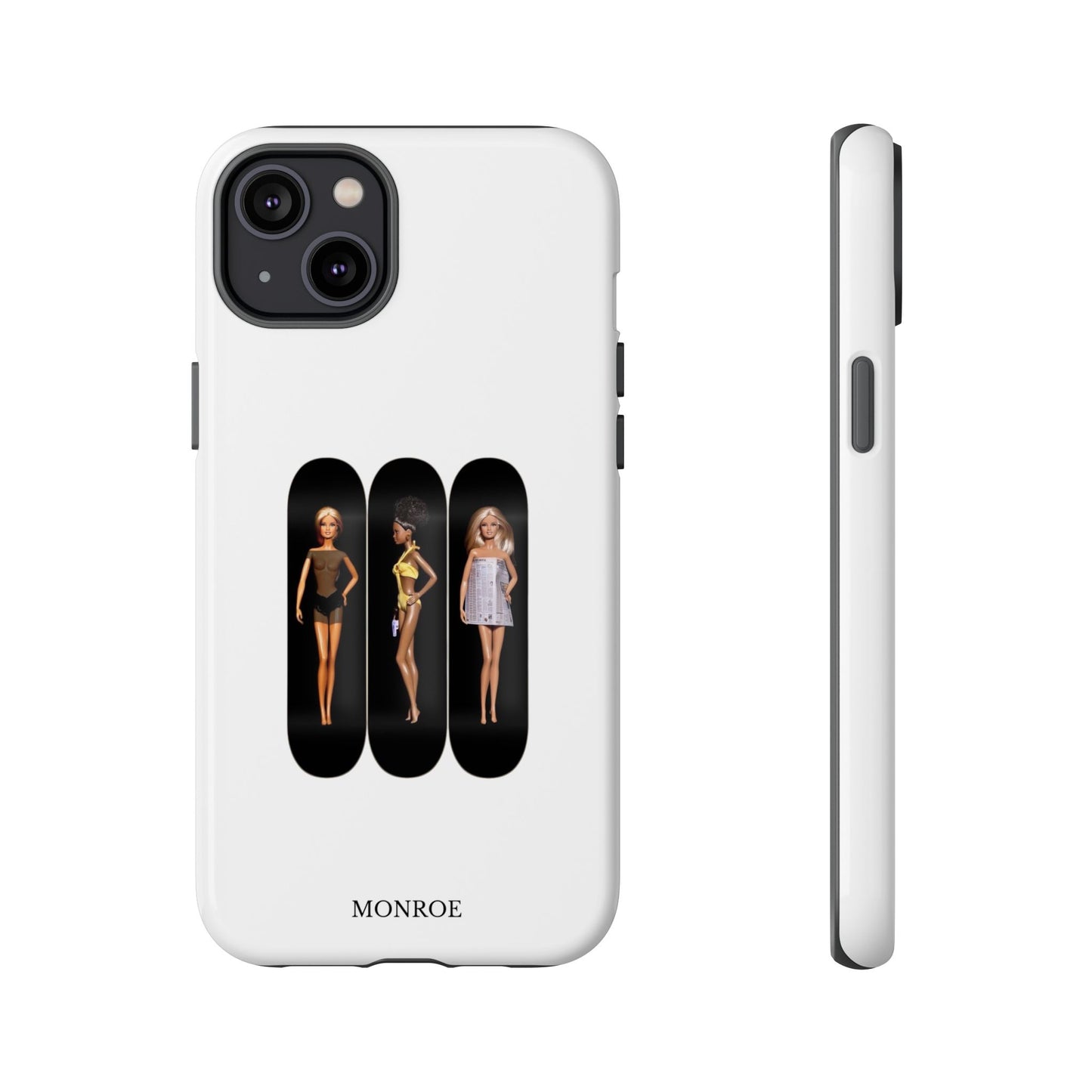 Retro Doll Skateboard Tough Case