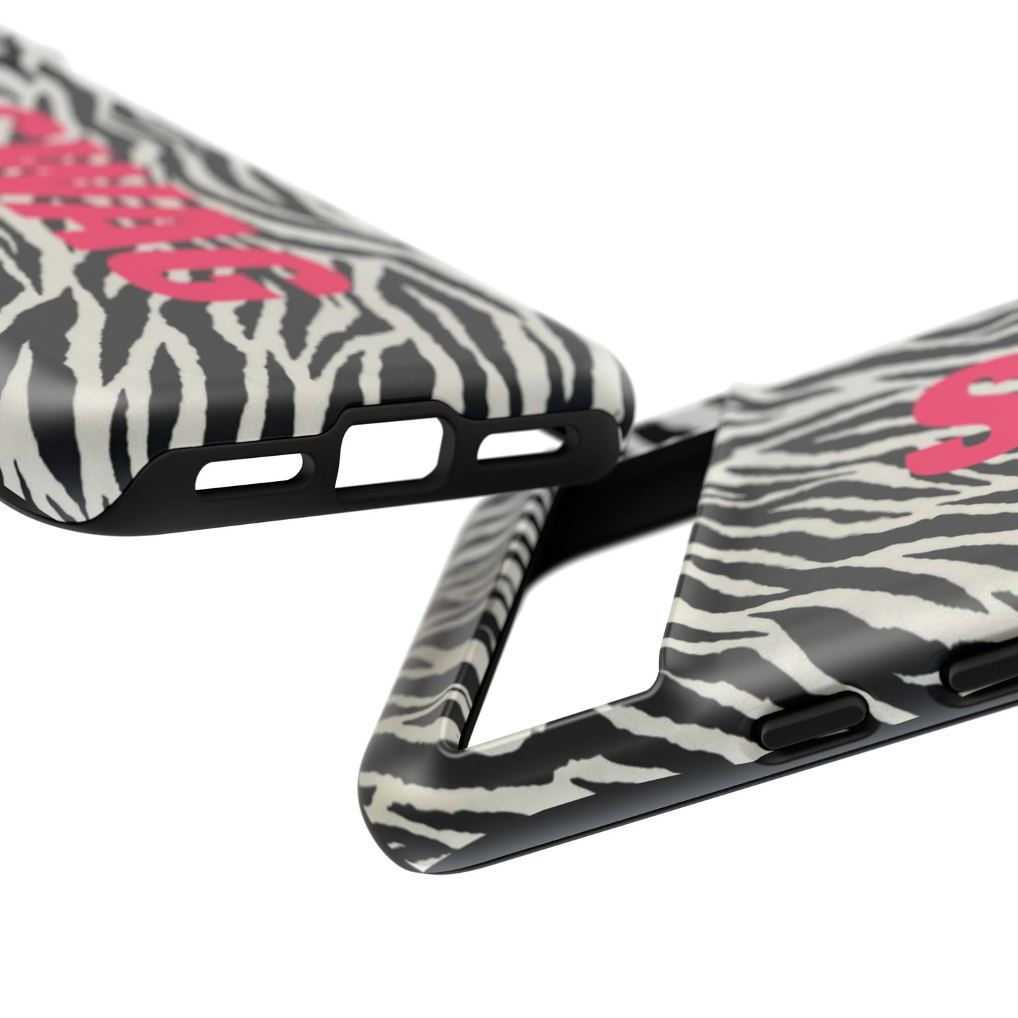 Zebra Print  "SWAG" Tough Case