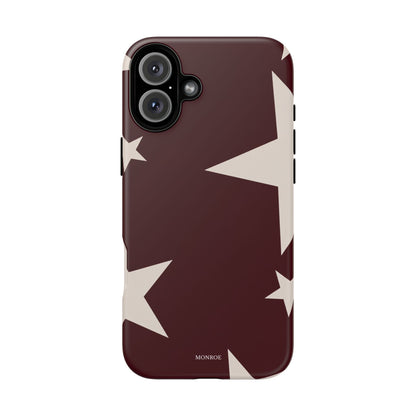 Burgundy Stars Tough Case