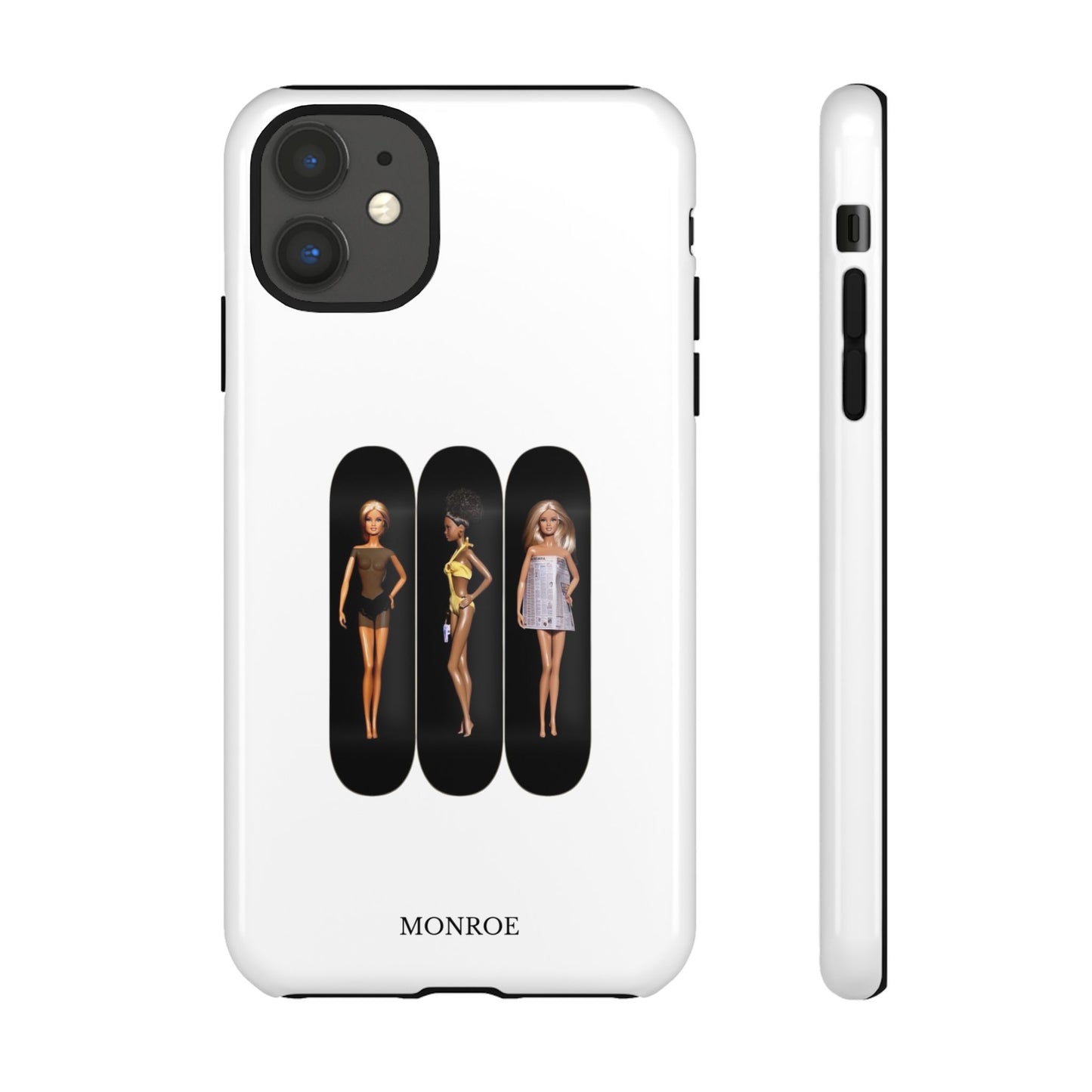 Retro Doll Skateboard Tough Case
