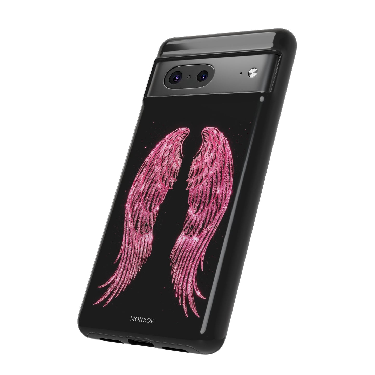 Pink Glitter Angel Tough Case