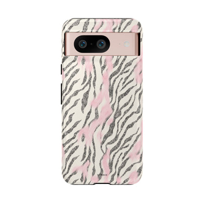 Light Pink Zebra Tough Case