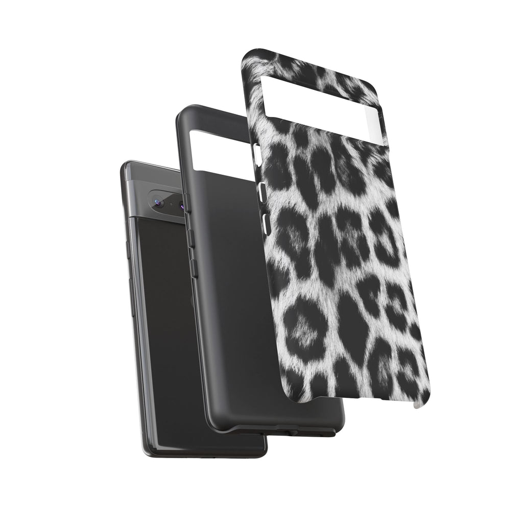 B&W Leopard Phone Case