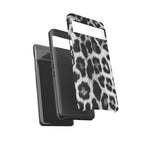 B&W Leopard Phone Case