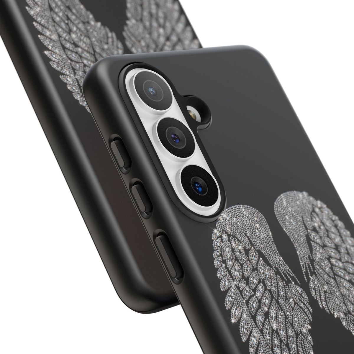 Silver Angel Wings Tough Case