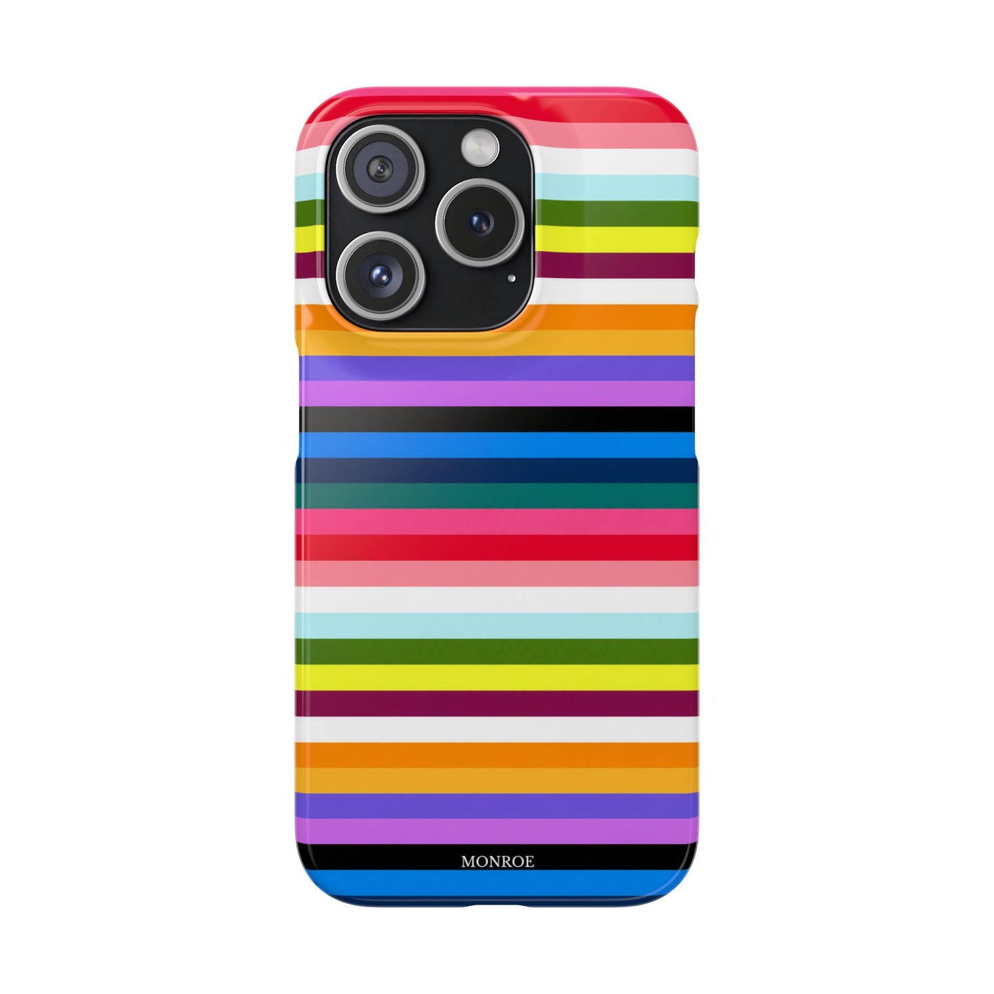 Rainbow Striped Case