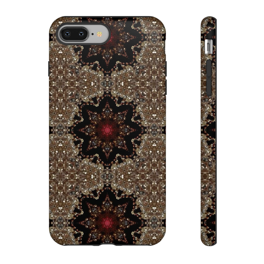 Brown Mandala Tough Protective Case